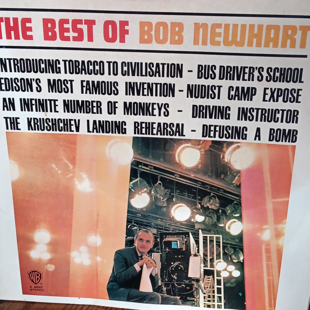 The Best of Bob Newhart vinyl record